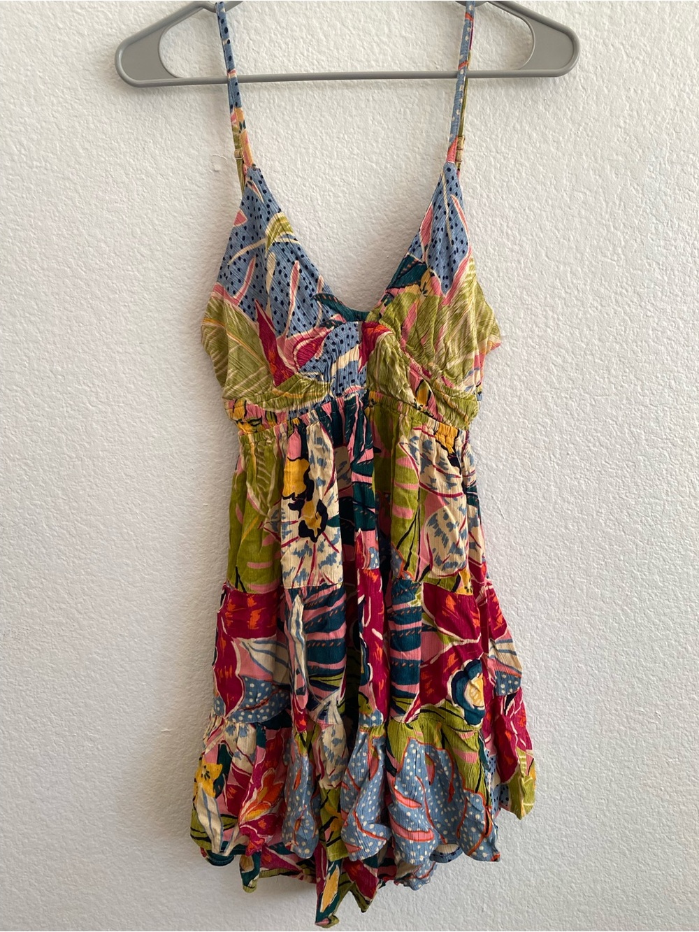 Tropical Patterned Dress